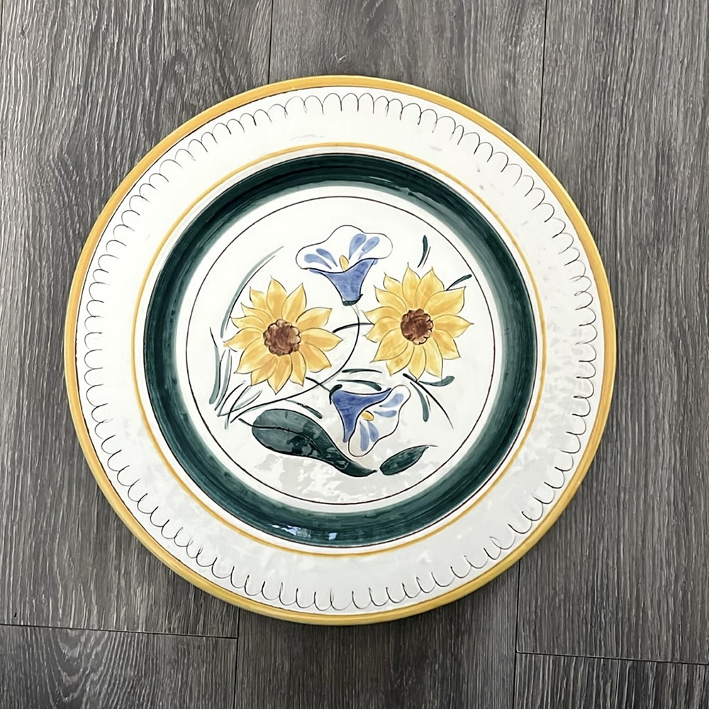 Terra Rose Platter Garden Flower